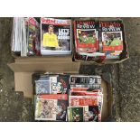 Manchester United Home Football Programmes: Very large quantity of modern programmes with