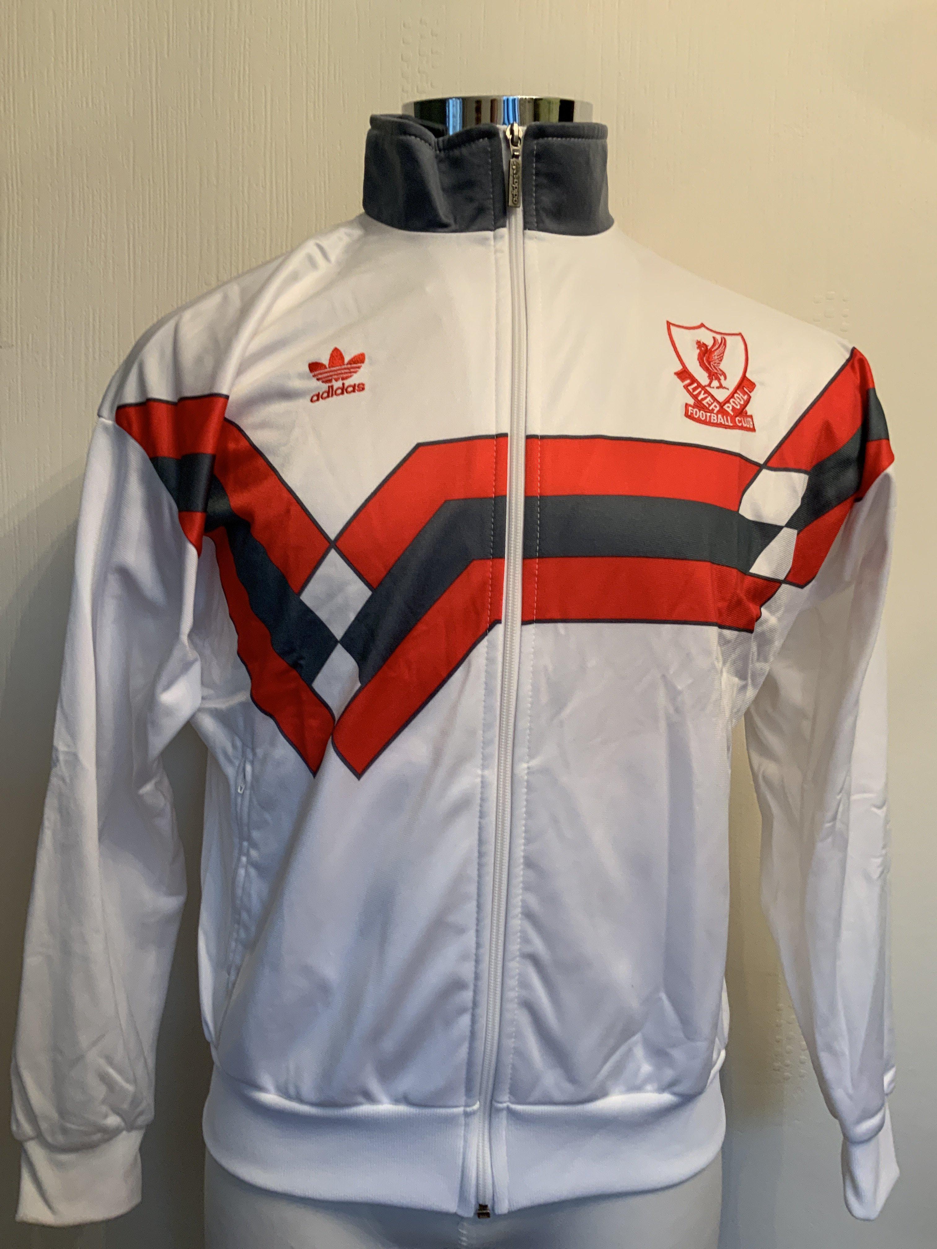 Liverpool 89/90 Player Issue Candy Football Tracksuit Top: Excellent condition original Adidas top