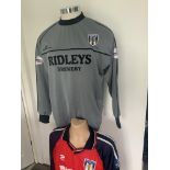 Colchester United Match Issued Away Football Shirts: Wide selection of players shirts to be given to