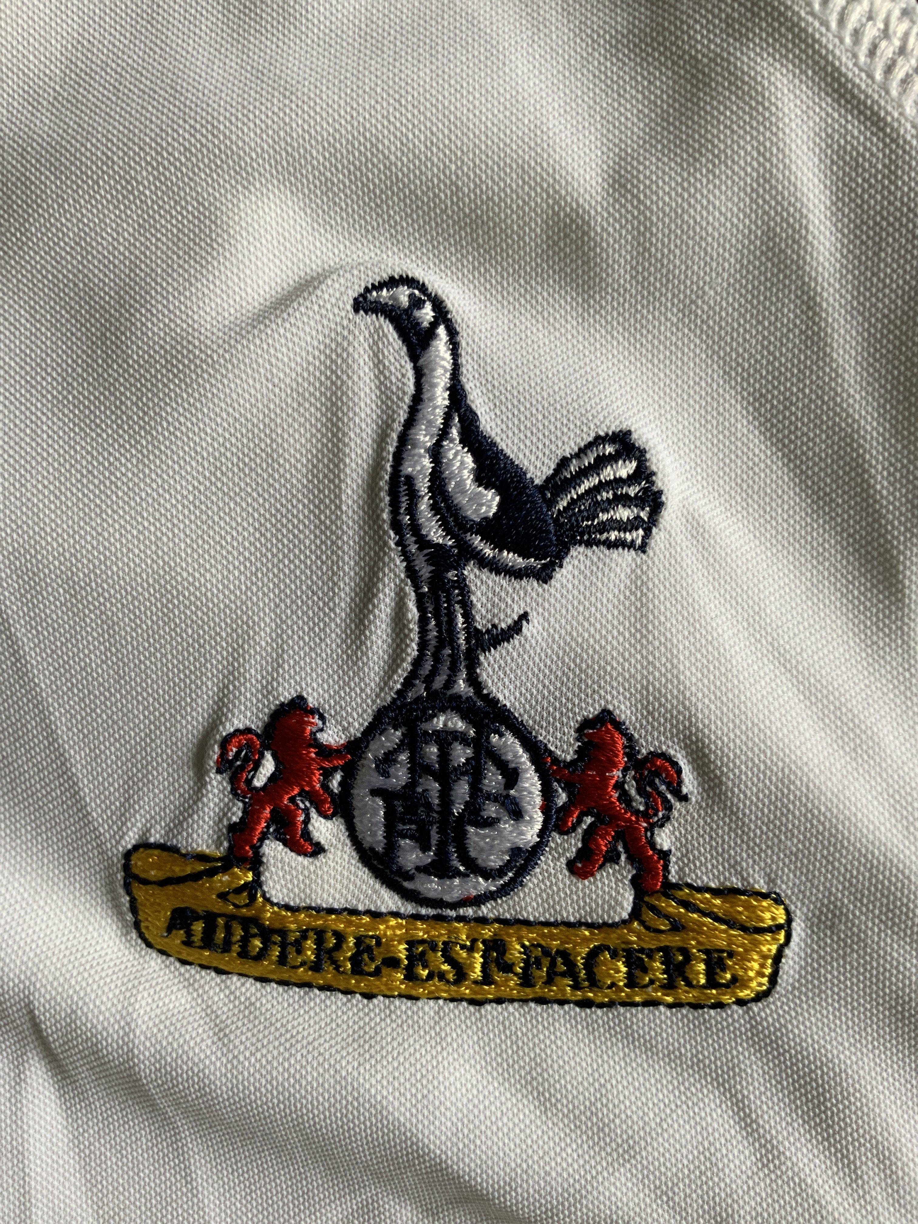 Naybet 2005/2006 Match Worn Tottenham Football Shirt: Long sleeve white Kappa shirt number 2. - Image 3 of 4