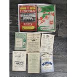 Non League Football Programmes: 6 from the late 50