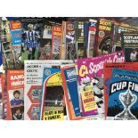 Scottish Football Programmes: Mainly modern to include Finals, Semi Finals and Internationals.