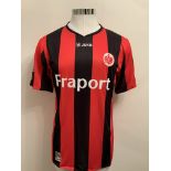 Eintracht Frankfurt 2010/2011 Match Worn Football Shirt: Kohler played against Chelsea in a pre