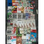 Foreign International Football Programmes: From the late 50s to the 70s in good condition. Many