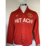 Liverpool 1981 League Cup Final Players Walk Out Jacket: Superb red jacket with revere collar.