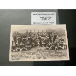 1906/1907 Woolwich Arsenal Football Postcard: Original team group in very good condition.
