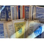 Romford Home Football Programmes: Around 50 from the 60s and 35 from the 70s in mainly good