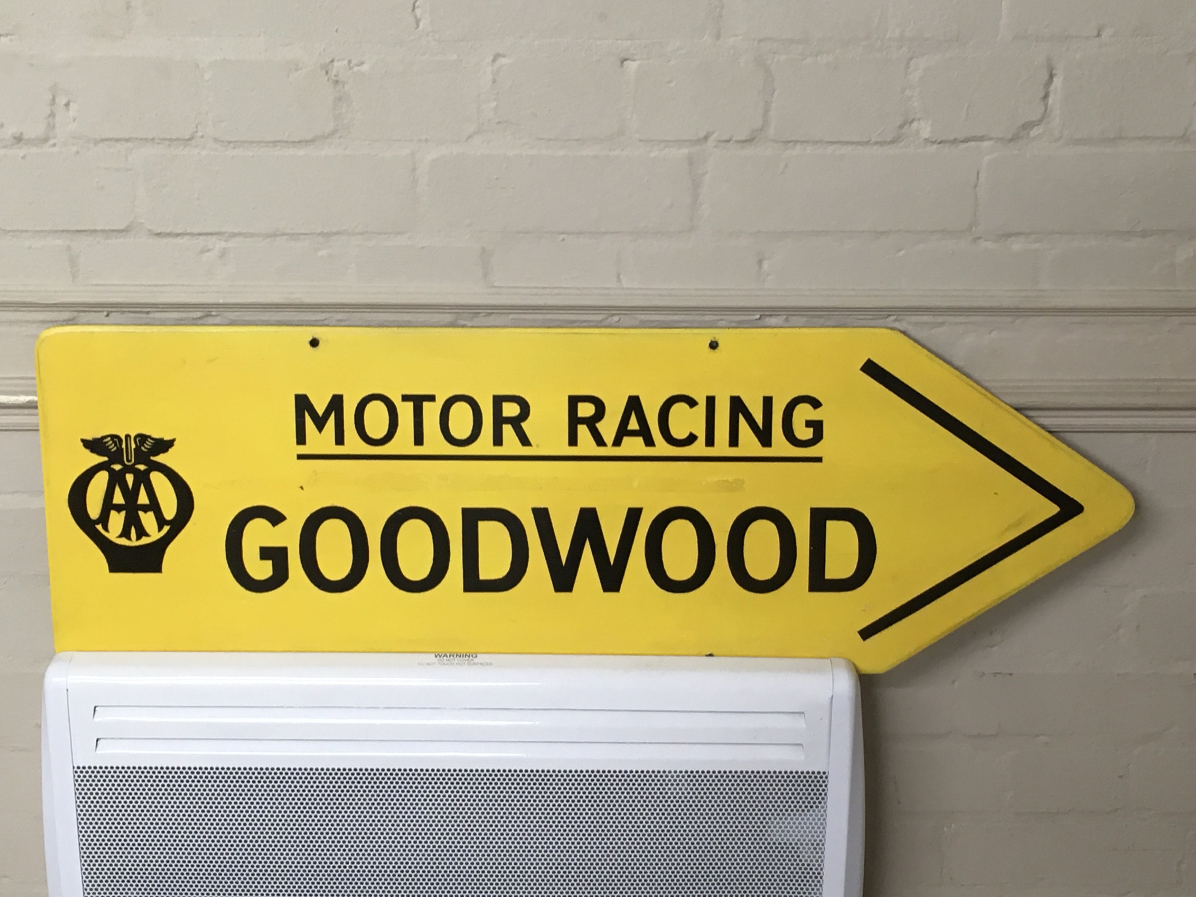 A Goodwood motor racing sign on board together wit - Image 3 of 3