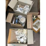 6 boxes of assorted domestic China and ceramic ite