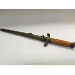 A German Third Reich Army officers Dirk with a yel