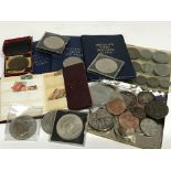 A collection of Victorian and later coinage variou