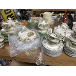 A collection of Copeland Spode Byron dinner ware a