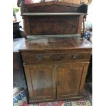 A Quality William IV Mahogany chiffonier the raise