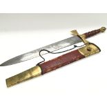 An Early 20th century Ceremonial short sword Mason