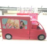 A Barbie Camper van and house. Un boxed.(2) - NO RESERVE