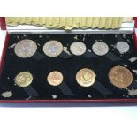 A boxed GB 1950 specimen coin set.