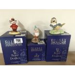 3 Boxed royal Doulton Disney Showcase collection p