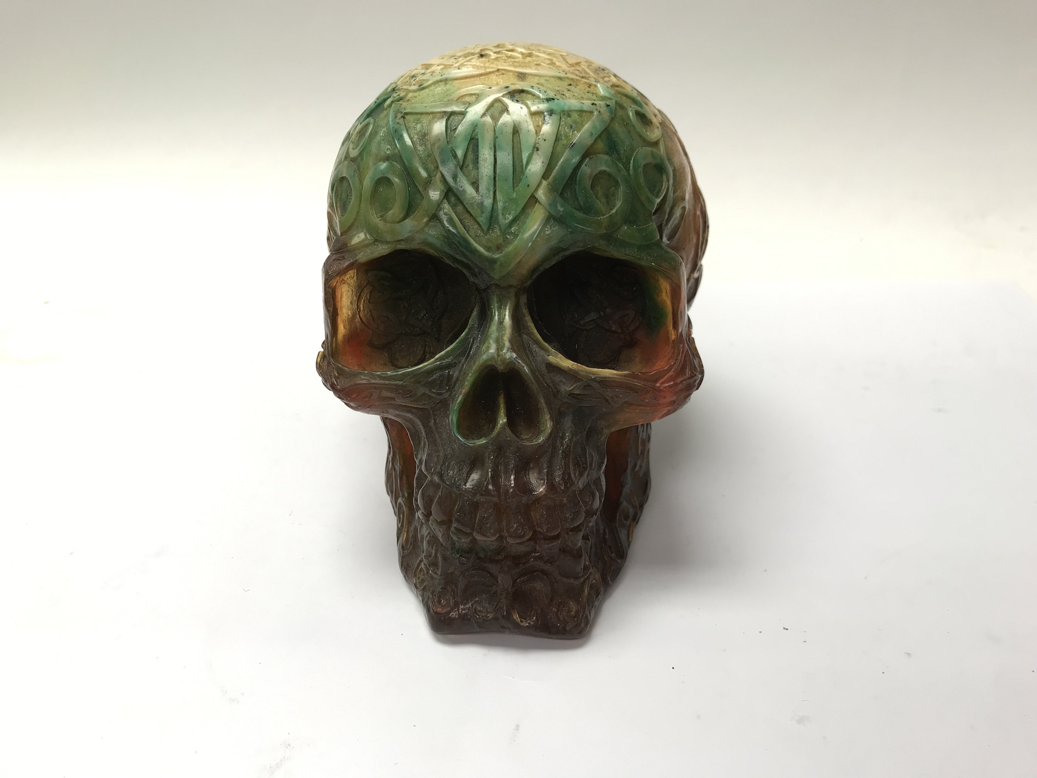 An interesting unusual ornamental skull.