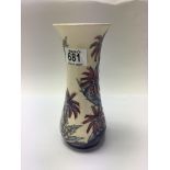 A Moorcroft pottery collectors club vase by Sally
