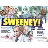 A Sweeney The Movie cinema quad Poster.