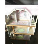 A Large KidKraft dolls house.Approx height 119cm and 36cm in width - NO RESERVE