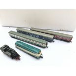 2 Fleischmann trains with 3 carriages - NO RESERVE