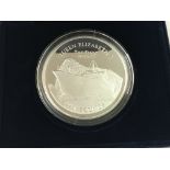 A 2008 Gibraltar 5oz silver coin “The Final voyage