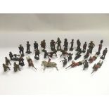 A collection of Britains lead figures comprising N