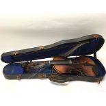 Boosey and Hawkes violin for restoration. 'The Met