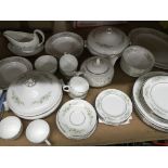 A Wedgwood Westbury Diner and tea service a six pl