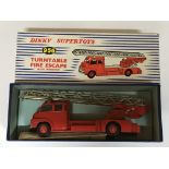 A Dinky Supertoy 956 Turntable Fire Escape fitted in original box