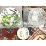 A Collection of Decorative plates and Ceramics inc