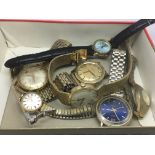 Two vintage Swiss watches comprising a Dugena and