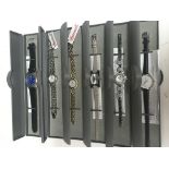 A collection of mixed ex display watches.