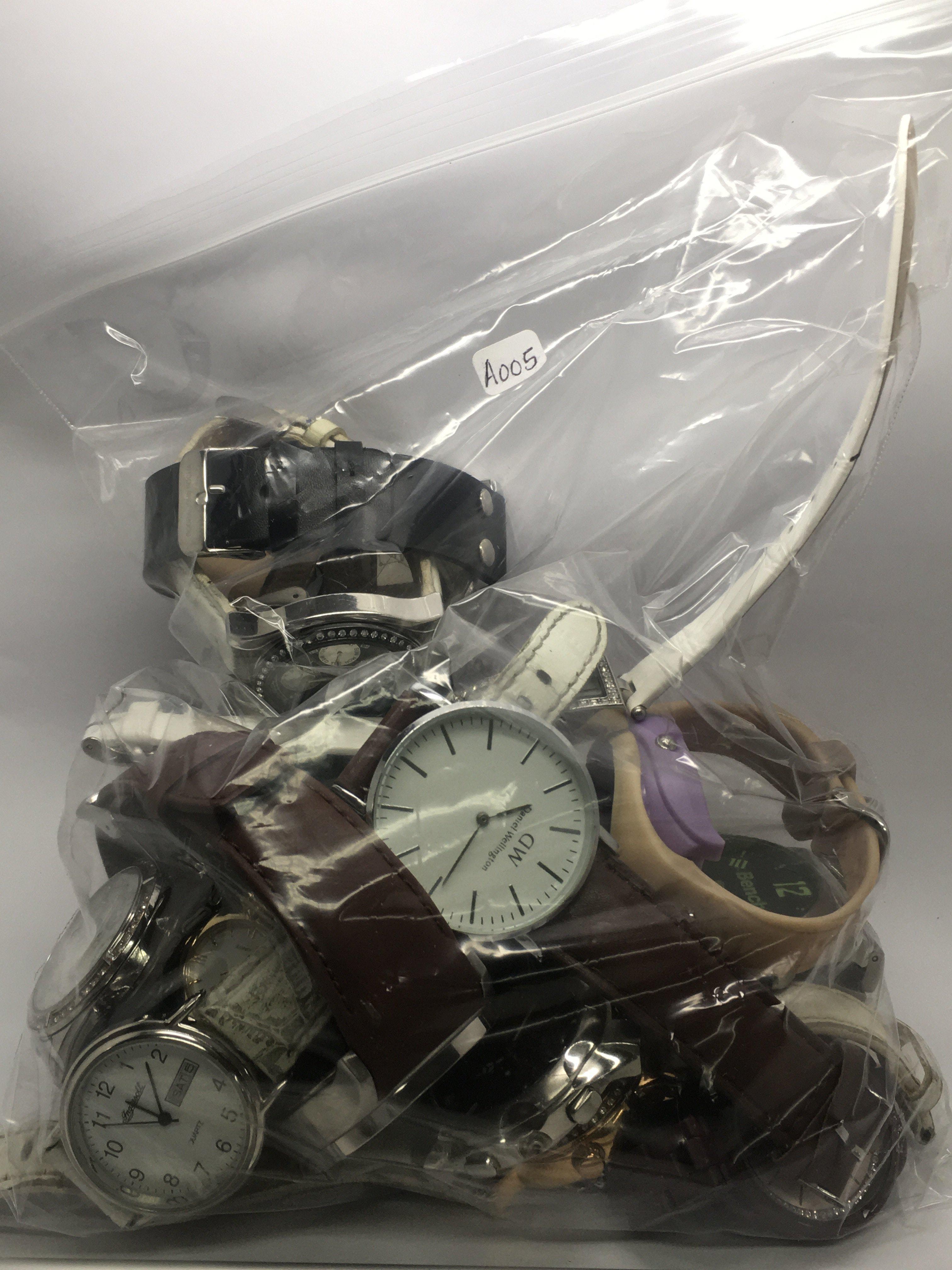 A collection of watches, including makes such as B