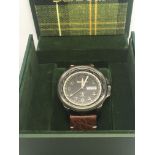 A gentleman's Barbour watch, boxed.