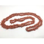 A coral necklace - NO RESERVE