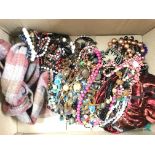 A Box containing Dress Jewellery. NO RESERVE