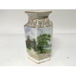 A Roseuthal porcelain vase hand painted in the ori