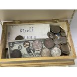 A large collection of British & world coins etc.