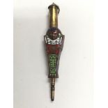 An Egyptian revival miniature propelling pencil pe