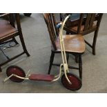 A vintage child’s scooter. NO RESERVE.