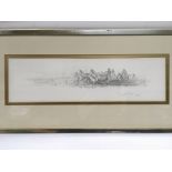 A limited edition horse racing print by Geldart, s