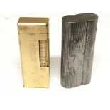 Two Vintage Dunhill lighters. (2)