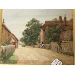 A pair of early 20th century English watercolours