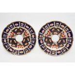 A pair of Royal Crown Derby plates circa 1926 in I