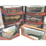 A Collection of Boxed Exclusive First Edition Busses.