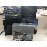 A collection of 5 diecast model aircraft all boxed