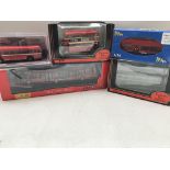A Collection of Die cast Model Busses including Britbus. Exclusive First Editions. Original