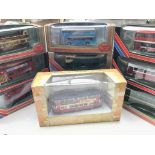 A Collection Of Exclusive First Editions Busses and a Original Omnibus Tram all boxed.